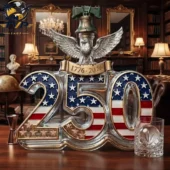 2026 America 250th Anniversary Eagle Decanter Bottle 1 United States Semiquincentennial 250th Anniversary Commemorative Decanter at Tvpcomebackshop
