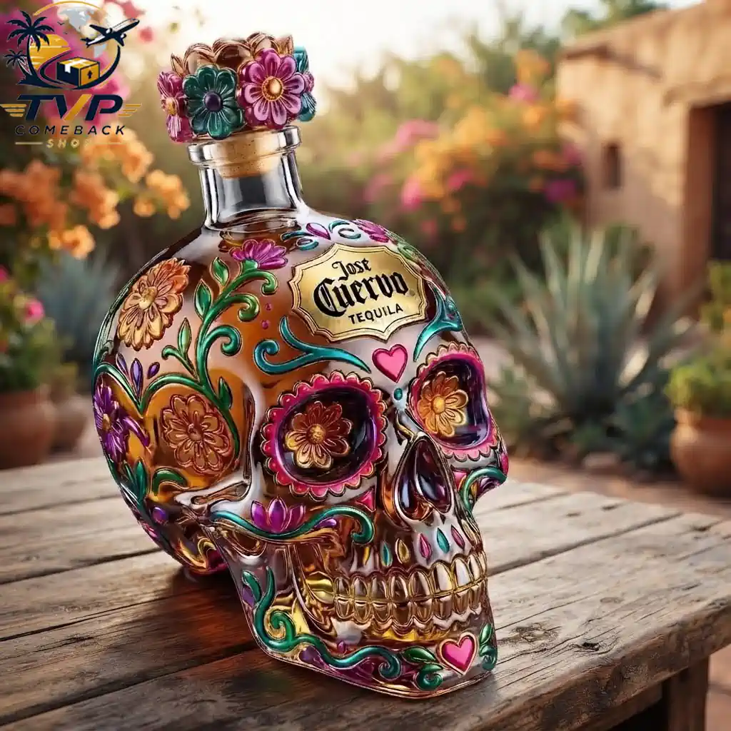 2026 Jose Cuervo Day of the Dead Limited Edition Tequila Glass Bottle 2026 Jose Cuervo Day of the Dead Limited Edition Tequila Glass Bottle