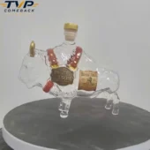 Buffalo Trace 250th Anniversary Kentucky Straight Bourbon Whiskey Bottle 3 Buffalo Trace 250th Anniversary glass bison decanter
