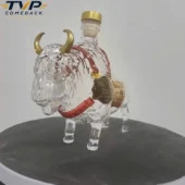 Buffalo Trace 250th Anniversary Kentucky Straight Bourbon Whiskey Bottle 5 Buffalo Trace 250th Anniversary Kentucky Straight Bourbon Whiskey buffalo-shaped decanter