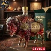Buffalo Trace 250th Anniversary Kentucky Straight Bourbon Whiskey Bottle 2 Buffalo Trace 250th Anniversary limited edition bourbon decanter