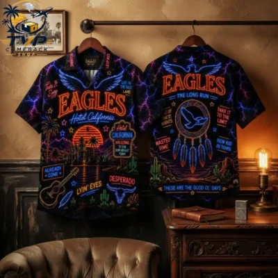 Eagles Vintage Band Hawaiian Shirt Eagles Vintage Band Hawaiian Shirt