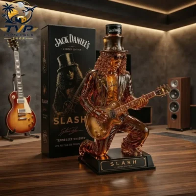 Jack Daniel's Slash Guitar Collector Decanter Bottle 2026 Jack Daniel's Slash Guitar Collector Decanter Bottle 2026