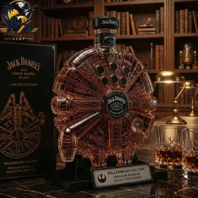 Star Wars Millennium Falcon Limited Edition Display Decanter Bottle