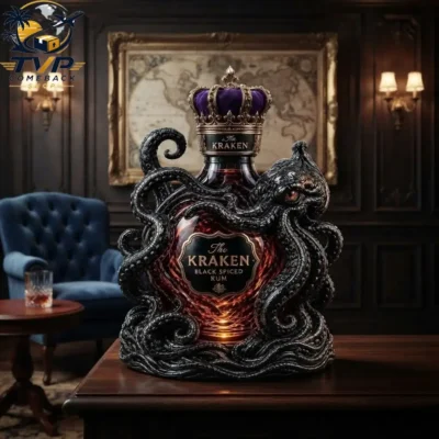 The Kraken Rum Edition 3D Octopus Crown Royal Bottle 2026 The Kraken Rum Edition 3D Octopus Crown Royal Bottle 2026
