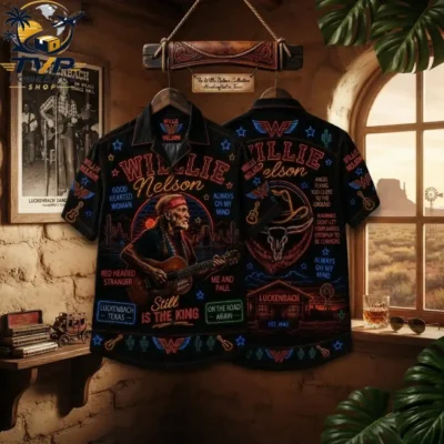 Willie Nelson Classic Country Music Lover Hawaiian Shirt