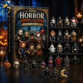 2026 Horror Advent Calendar with iconic movie villain charms by Tvpcomebackshop