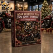 2026 Indian Motorcycle 125th Anniversary Advent Calendar 1 Indian Motorcycle 125th Anniversary 2026 Advent Calendar product box