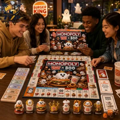 2026 Monopoly Burger King x Boo Collector Edition Board Game