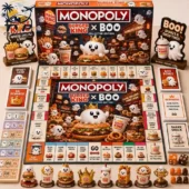 2026 Monopoly Burger King x Boo Collector Edition Board Game 1 Burger King x Boo Monopoly collector edition board game set
