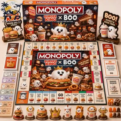 2026 Monopoly Burger King x Boo Collector Edition Board Game