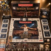 2026 Monopoly Collector's Edition - Benson Boone Board Game 1 Benson Boone Collector Edition Monopoly board game set