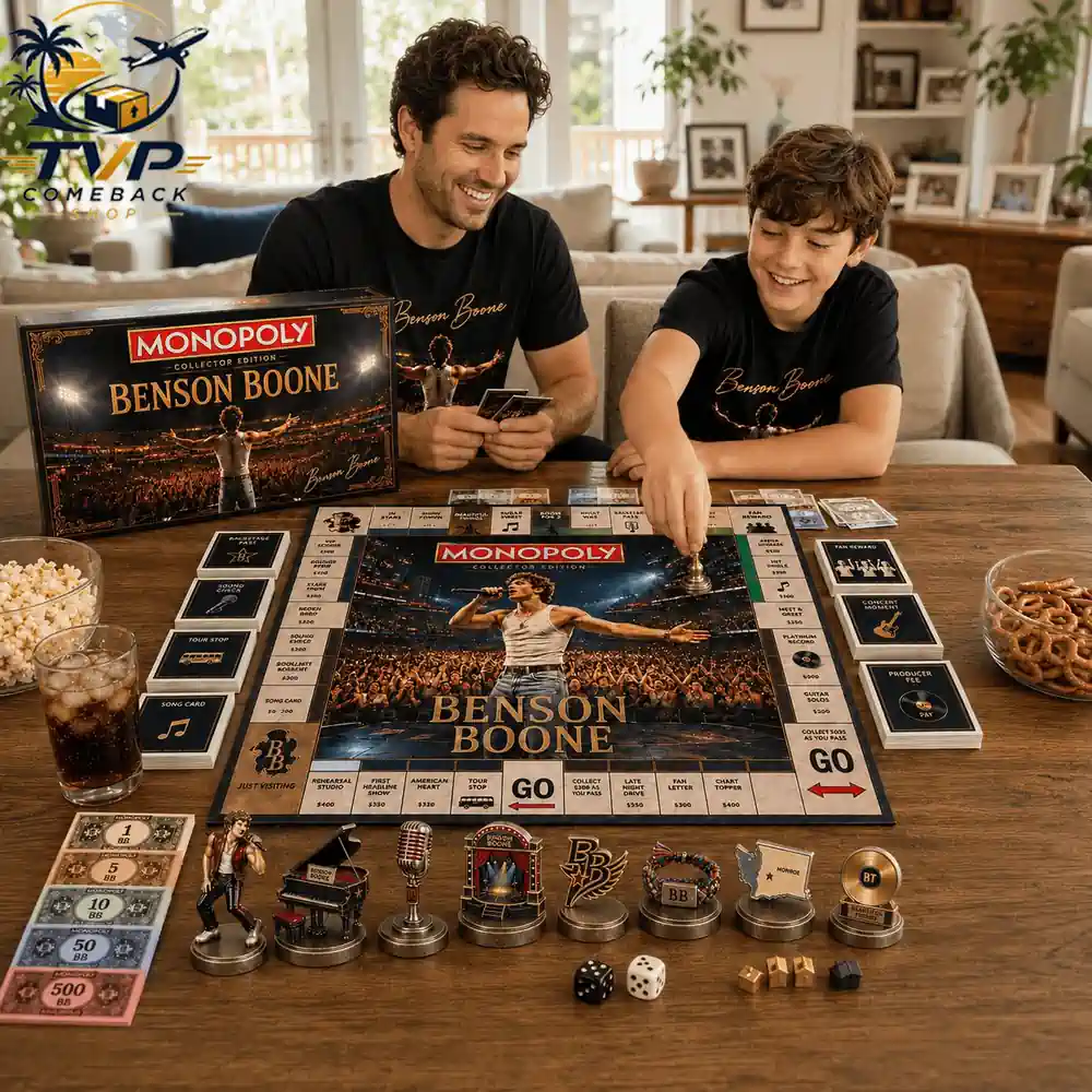 2026 Monopoly Collector's Edition - Benson Boone Board Game 2026 Monopoly Collector's Edition - Benson Boone Board Game