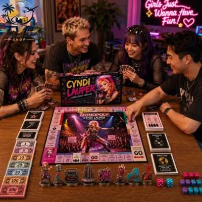 2026 Monopoly Cyndi Lauper Collector's Edition Board Game