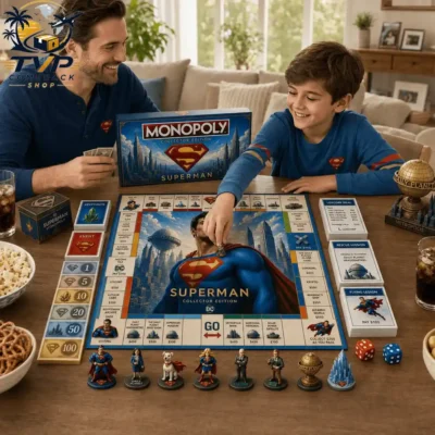 2026 Monopoly DC Comics Superman Returns Collector's Edition Board Game