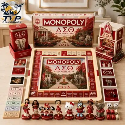 2026 Monopoly Delta Sigma Theta Collector's Edition Board Game