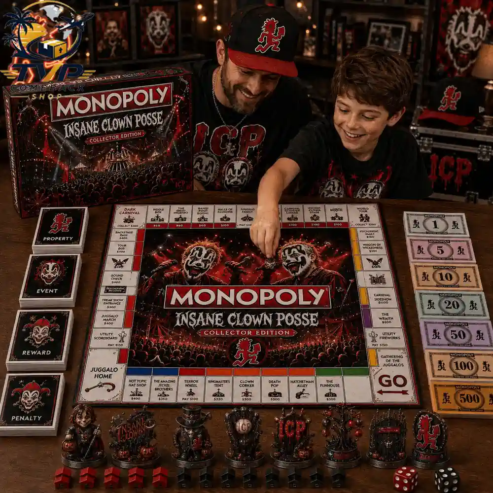 2026 Monopoly Insane Clown Posse Collector’s Edition Board Game 2026 Monopoly Insane Clown Posse Collector’s Edition Board Game