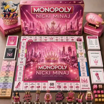 2026 Monopoly Nicki Minaj Collector Edition Board Game 2026 Monopoly Nicki Minaj Collector Edition Board Game