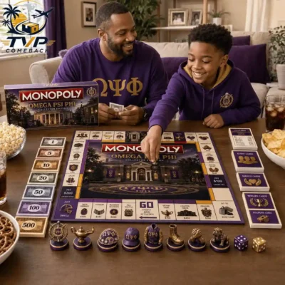 2026 Monopoly Omega Psi Phi Limited Collector Edition Board Game