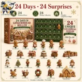 24 Days in Gingerbread Hollow Advent Calendar 2026 3 24 Days in Gingerbread Hollow Christmas advent calendar collection by Tvpcomebackshop