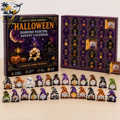 31 Days Of Gnome Surprises Halloween Diamond Painting Advent Calendar 2026