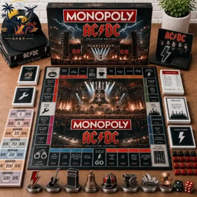 ACDC Band Collector's Edition Monopoly Board Game
