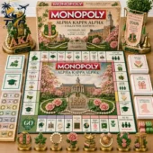 Alpha Kappa Alpha Monopoly Collector Edition board game set by Tvpcomebackshop