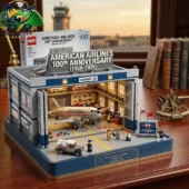 LEGO American Airlines 100th Anniversary Hangar and DC-3 model set from Tvpcomebackshop