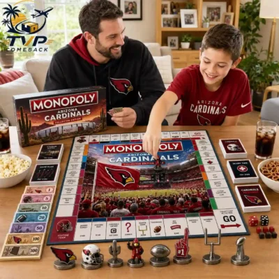 Arizona Cardinals Collector's Edition Monopoly Board Game 2026