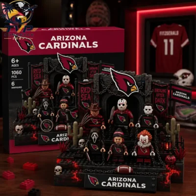 Arizona Cardinals x Halloween Collectible Building Brick Sets 2026 Arizona Cardinals x Halloween Collectible Building Brick Sets 2026