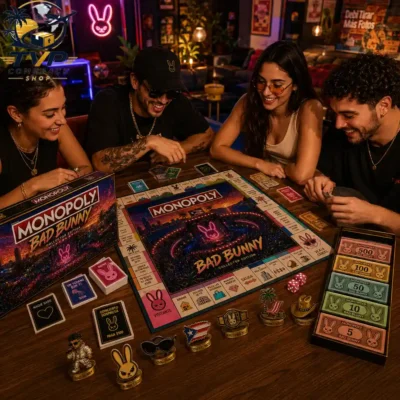 Bad Bunny Un Verano Sin Ti Limited Collector Edition Monopoly Board Game Bad Bunny Un Verano Sin Ti Limited Collector Edition Monopoly Board Game