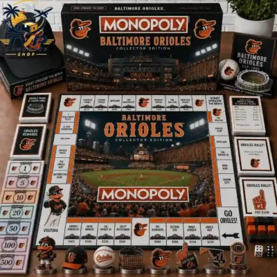 Baltimore Orioles Limited Collector's Edition Monopoly Board Game Baltimore Orioles Limited Collector's Edition Monopoly Board Game
