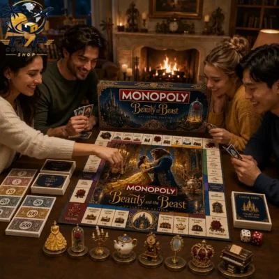 Beauty and the Beast Collector's Edition Monopoly Board Game 2026