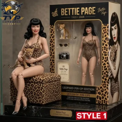 Bettie Page 3D Legacy Collection Articulated Figure Bettie Page 3D Legacy Collection Articulated Figure