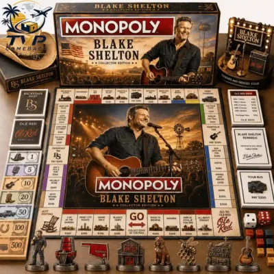 Blake Shelton Collector's Edition Monopoly Board Game