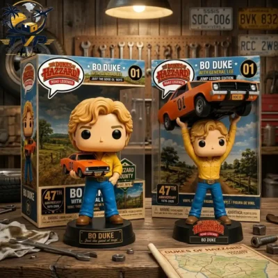 Bo Duke & General Lee Road Legends Limited Collector Edition Vinyl Figure Bo Duke & General Lee Road Legends Limited Collector Edition Vinyl Figure