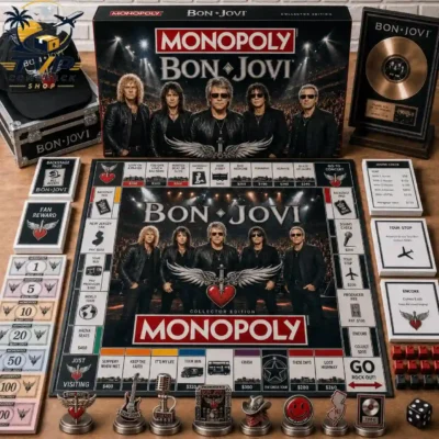 Bon Jovi Collector's Edition Monopoly Board Game 2026
