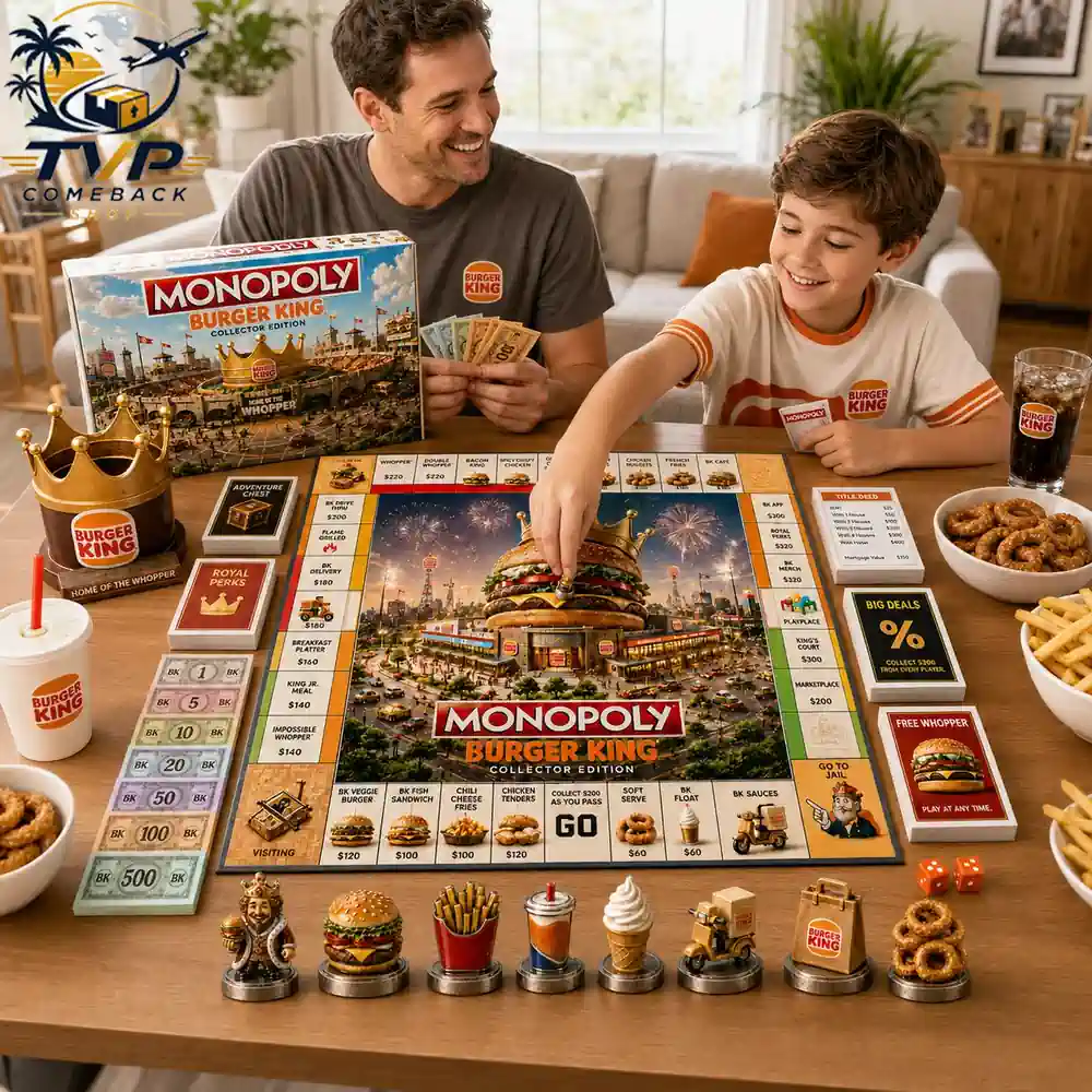 Burger King Collector Edition Monopoly Board Game Burger King Collector Edition Monopoly Board Game