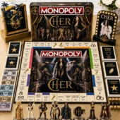 Cher Collector's Edition Monopoly Board Game 2026 1 Cher collector edition Monopoly game board and pieces by Tvpcomebackshop