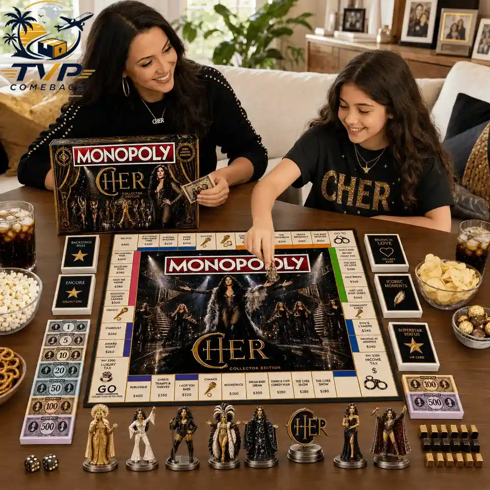 Cher Collector's Edition Monopoly Board Game 2026 Cher Collector's Edition Monopoly Board Game 2026