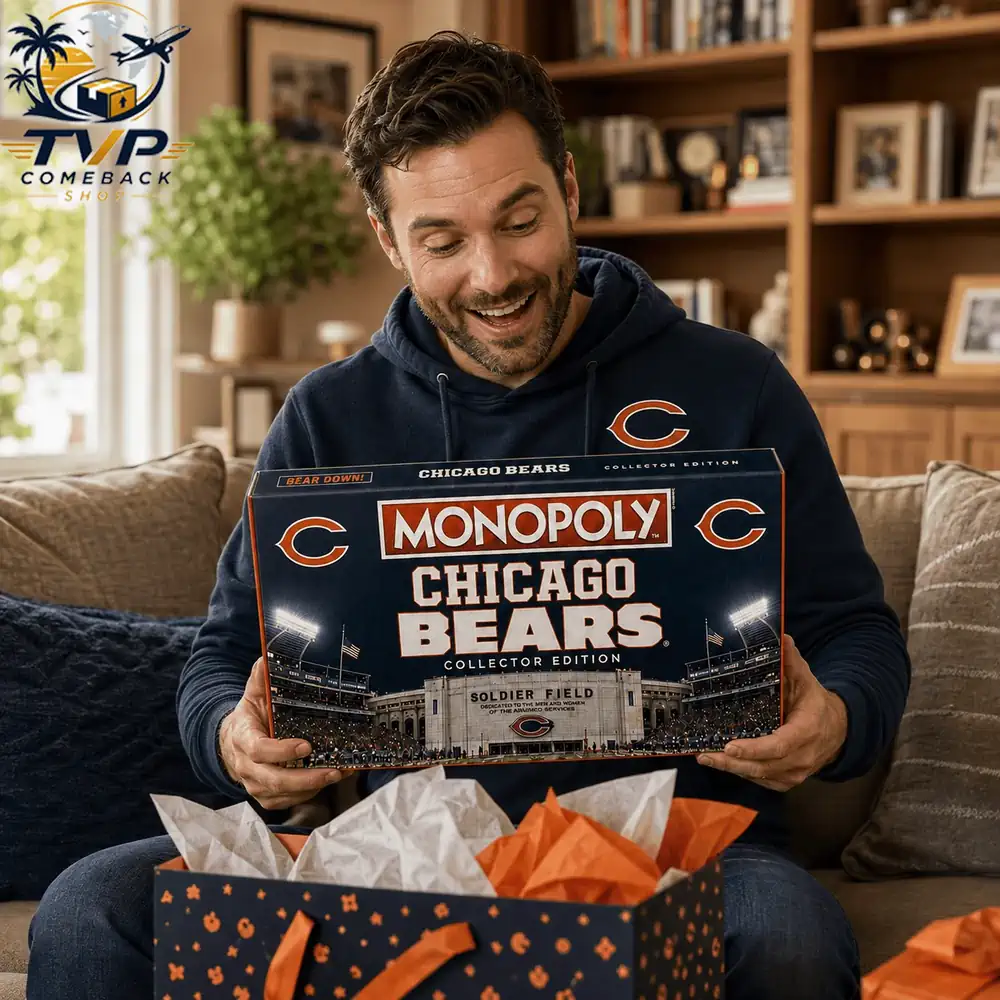 Chicago Bears Collector's Edition Monopoly Board Game Chicago Bears Collector's Edition Monopoly Board Game