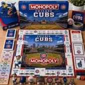 Chicago Cubs Collector's Edition Monopoly Board Game 2026 1 Chicago Cubs Monopoly Collector Edition game set by Tvpcomebackshop