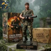 Chuck Norris The Legend of the Lone Star 3D Pop! Figure 3 Chuck Norris Braddock action figure 1/6 scale collectible by Tvpcomebackshop