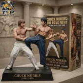 Chuck Norris vs Bruce Lee The Rome Fight premium 3D collector diorama figure
