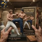 Chuck Norris and Bruce Lee 1/6 scale diorama collectible figure set by Tvpcomebackshop