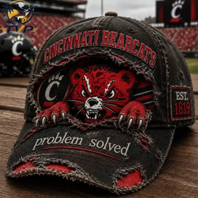Cincinnati Bearcats Classic Vintage Animal Patch Baseball Cap