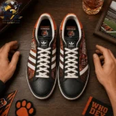 Custom Cincinnati Bengals Adidas sneakers by Tvpcomebackshop