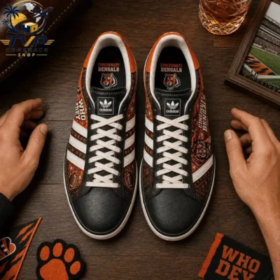 Cincinnati Bengals Who Dey Casual Air Force Shoes