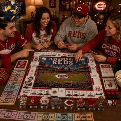 Cincinnati Reds Collector's Edition Monopoly Board Game