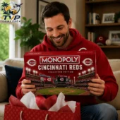 Cincinnati Reds Collector's Edition Monopoly Board Game 2 Cincinnati Reds Collectors Edition Monopoly Board Game 2 MkOpT